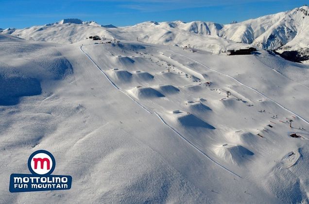 Plan snowparku Livigno