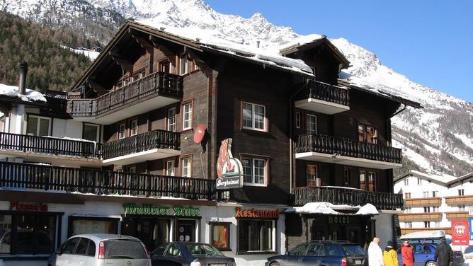 Hotel Bergheimat und Moonlight in Saas-Grund (Schweiz)