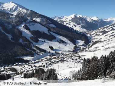 Skigebiet Saalbach, Österreich