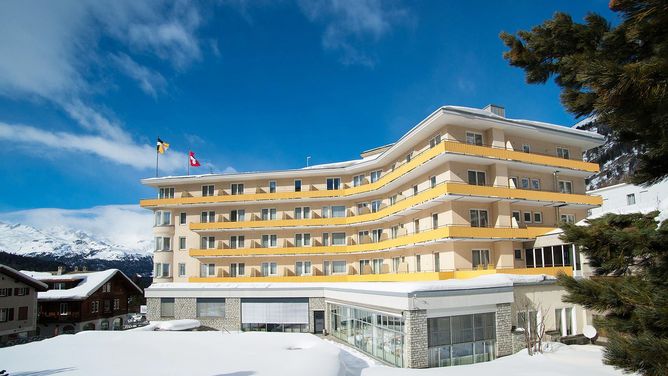 Hotel Schweizerhof in Pontresina (St. Moritz) (Zwitserland)