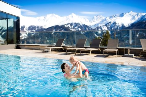 Ski hotels with pool