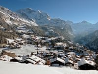 Skigebiet Wengen, Schweiz