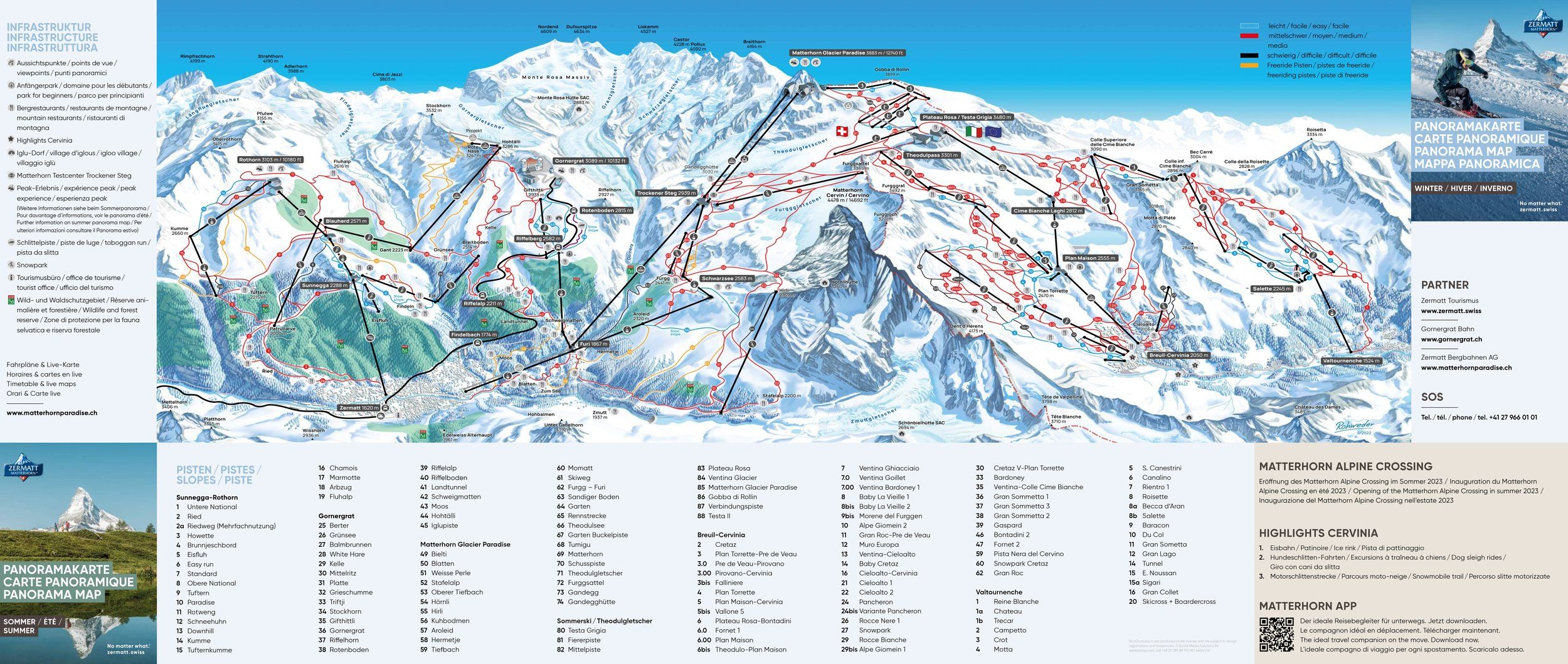 Wie lange dauert die Skisaison in Zermatt?