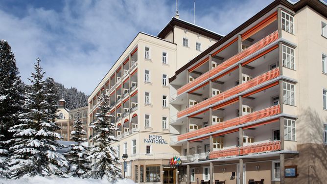 Hotel National in Davos (Zwitserland)