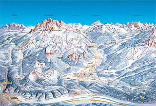 Piste Map Fleimstal