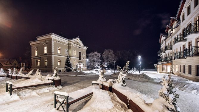 Hotel Cottonina Villa &amp; Mineral SPA Resort in Świeradów-Zdrój (Bad Flinsberg) (Polen)