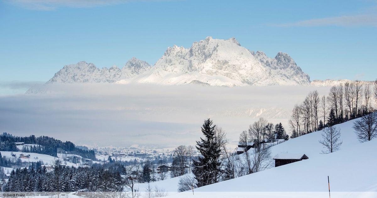 Crosscountry skiing St. Johann in Tyrol Trails Trail map
