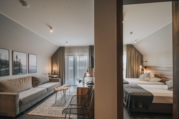4-Pers.-Appartement (ca. 38 m², Waldblick), ÜF