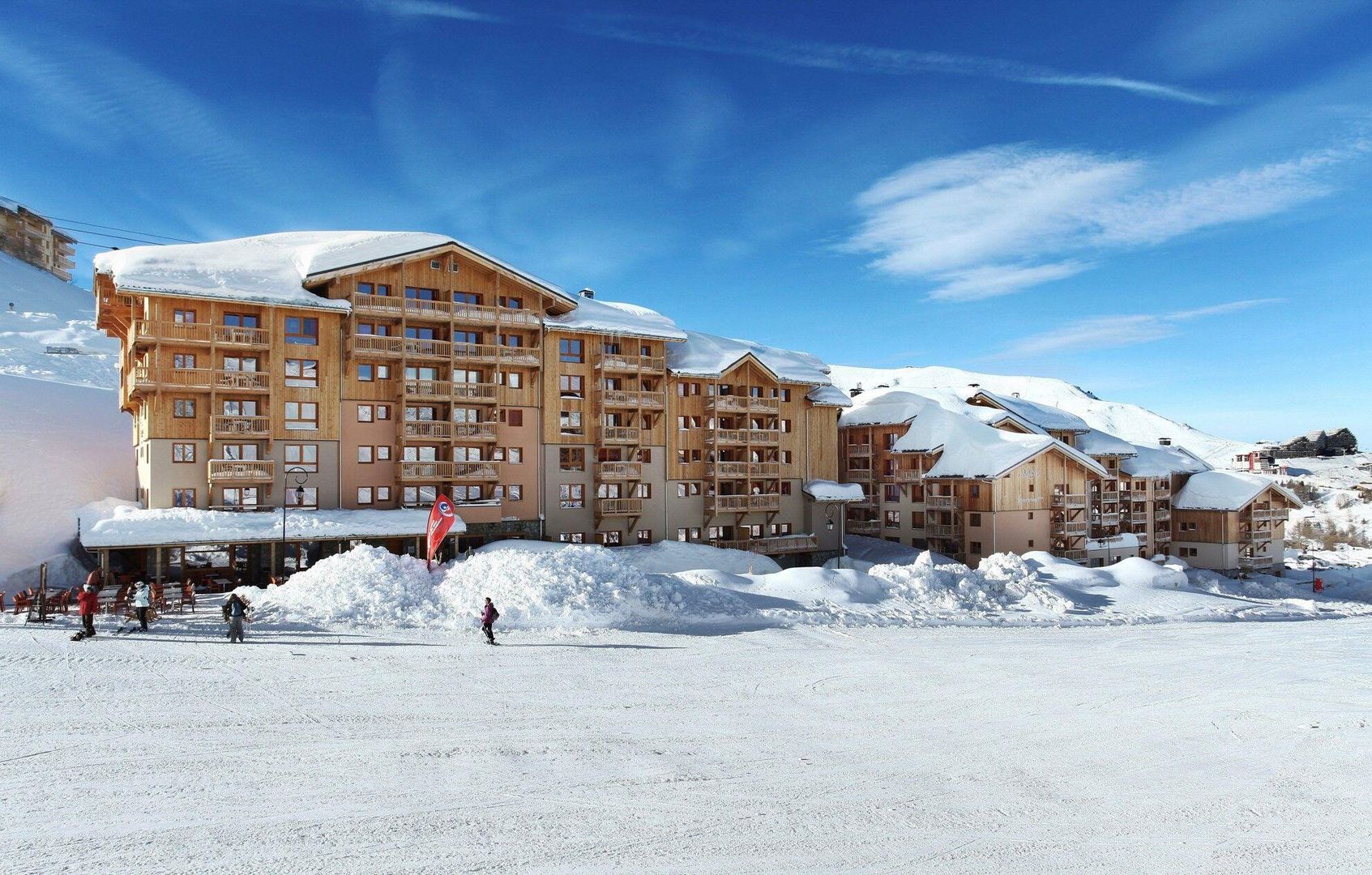 residence prestige front de neige