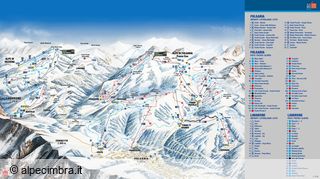 Piste Map Folgaria-Lavarone