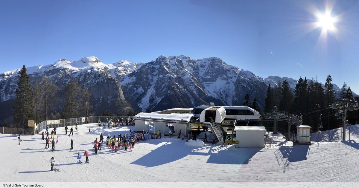 Folgarida Ski Resort Piste Map Folgarida Marilleva