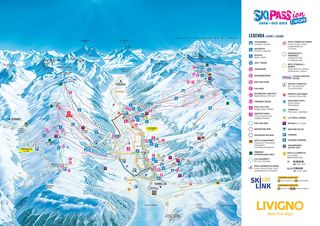 Plan des pistes Livigno