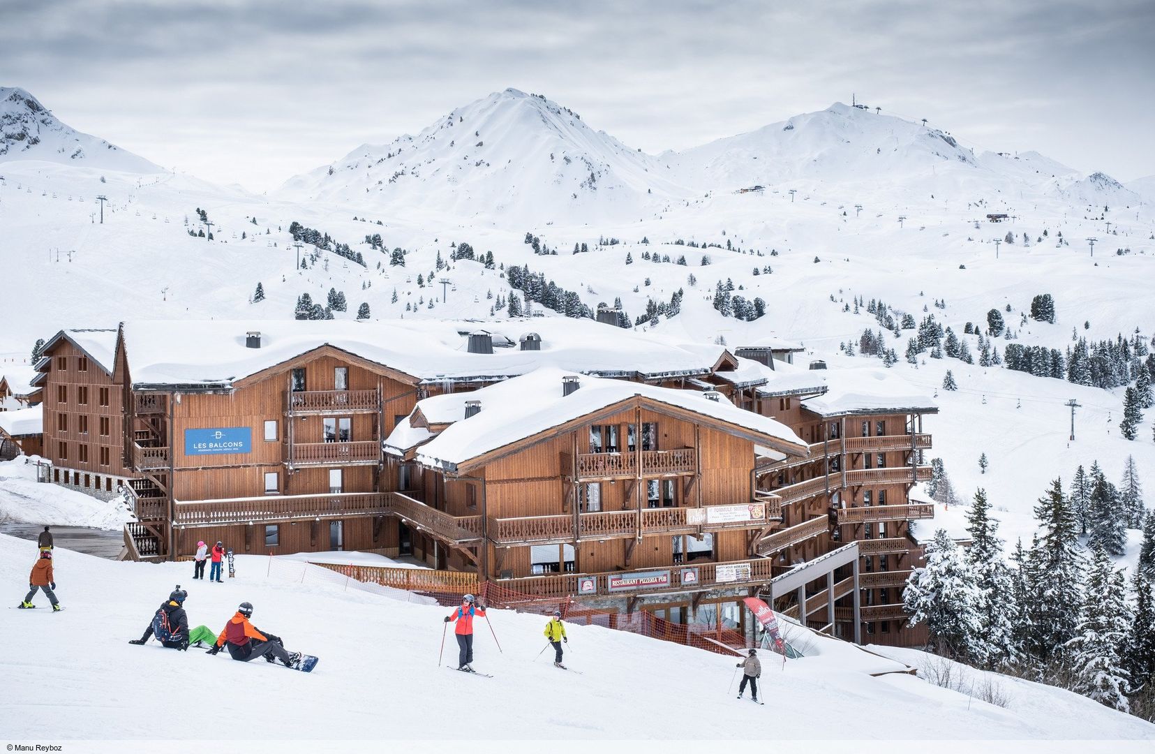 les balcons de belle plagne