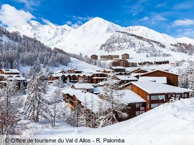 Skigebiet Val d'Allos (Pra Loup), Frankreich