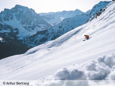 Skigebiet Brides les Bains, Frankreich