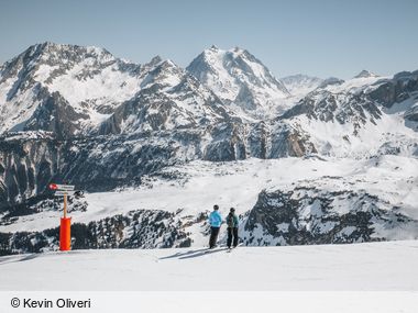 Skigebiet Courchevel, Frankreich