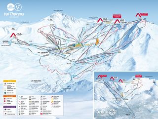 Pisteplan Val Thorens-Orelle