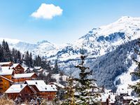 Skigebiet Méribel, Frankreich