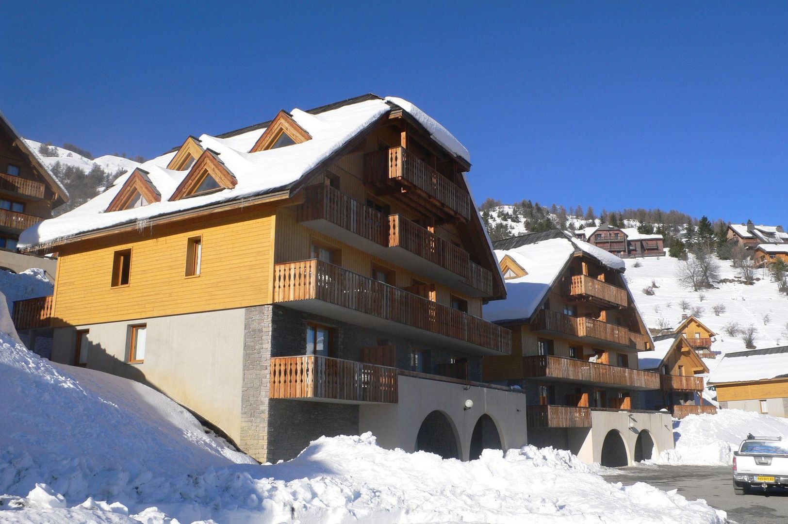 Résidence Les Chalets de Praroustan - karnet w cenie