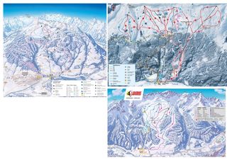 Mappa delle piste Alta Valle Isarco