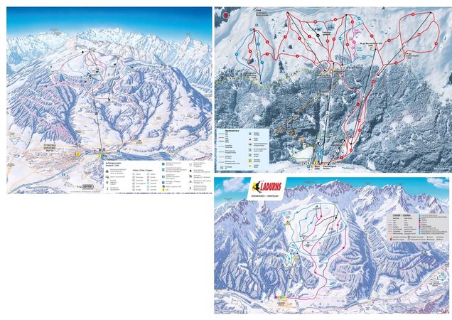 Piste map Südtiroler Wipptal