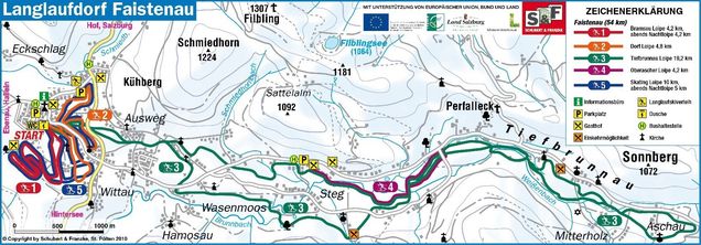 Loipenplan Faistenau