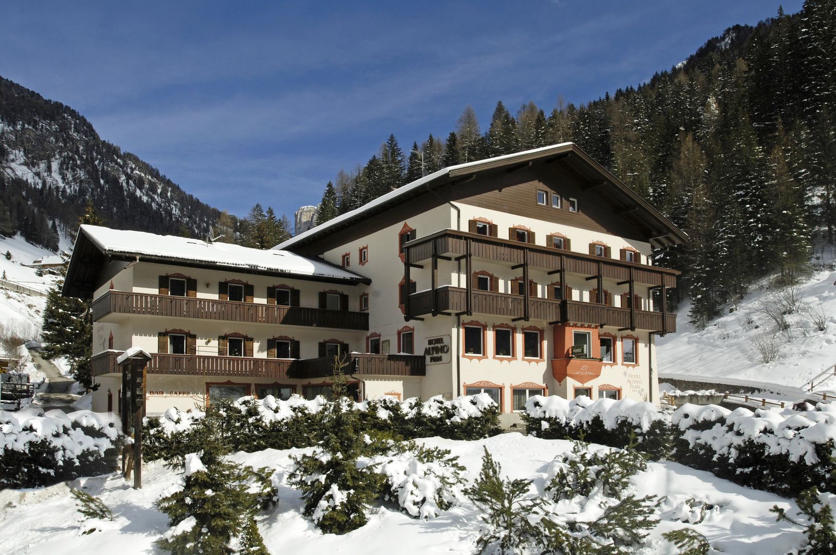 hotel alpino plan