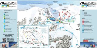 Piste Map Falkert - Heidi Alm