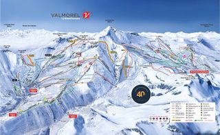 Plan des pistes Le Grand Domaine