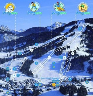 Plan des pistes Jungholz