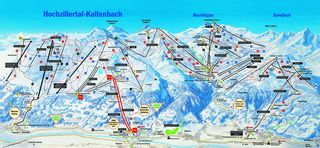 Pisteplan Hochzillertal-Hochfügen/Spieljoch