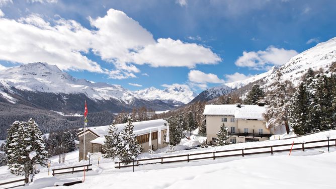 Hotel Randolins in St. Moritz (Schweiz)