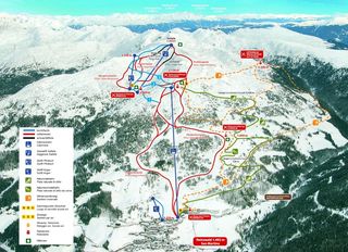 Mappa delle piste Reinswald