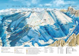 Pistekaart Gitschberg Jochtal-Brixen