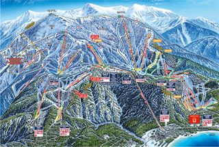 Mappa delle piste Heavenly