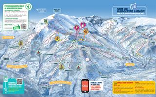 Piste Map Megève/Saint-Gervais