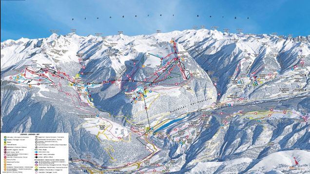 Piste map Gitschberg Jochtal-Brixen