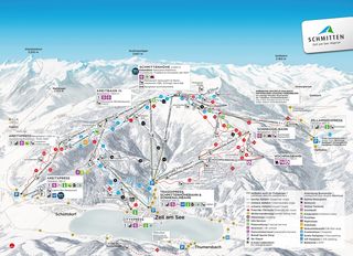 Piste Map Schmittenhöhe - Zell am See