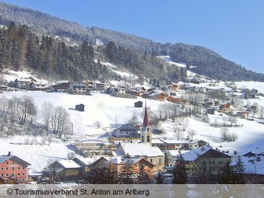 Skigebiet Strengen am Arlberg, Österreich