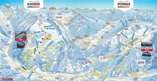Pistekaart Speikboden - Skiwereld Ahrntal