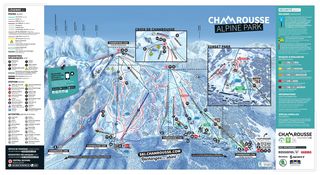 Pistenplan Chamrousse