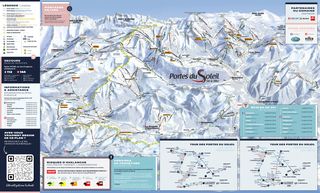 Pistenplan Les Portes du Soleil