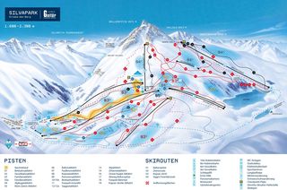 Piste Map Silvapark