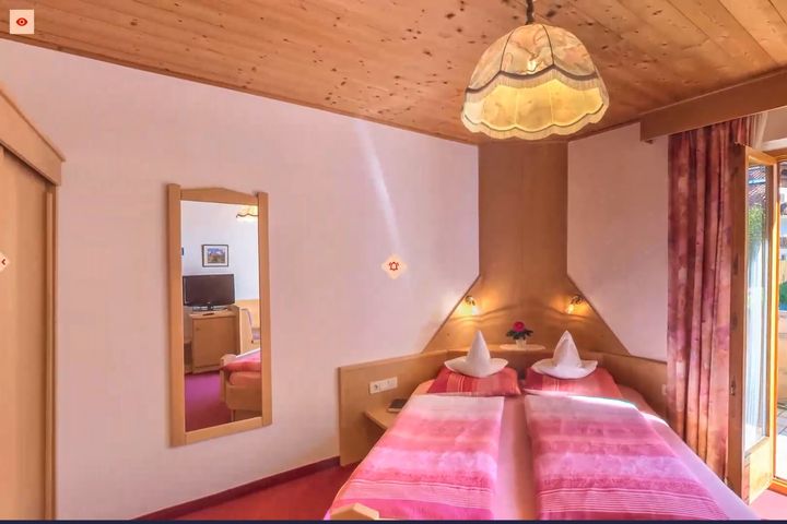 Doppelzimmer/Zustellbett Du/WC (ca. 25 m², Klara), HP