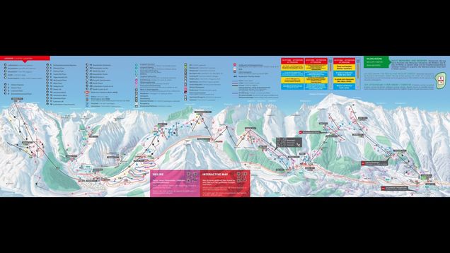 Pistenplan Disentis