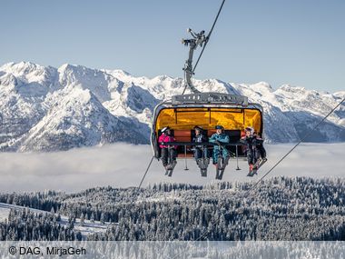 Skigebiet Annaberg, Österreich