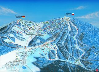Pistenplan Fichtelberg – Oberwiesenthal