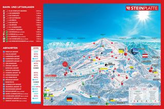 Pistenplan 3 Länder Freizeit-Arena