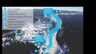 Mappa delle piste Oberhof - Pista Fallbach