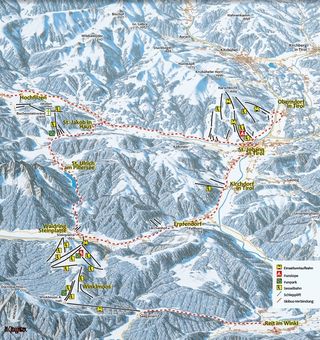 Mappa delle piste Schneewinkel